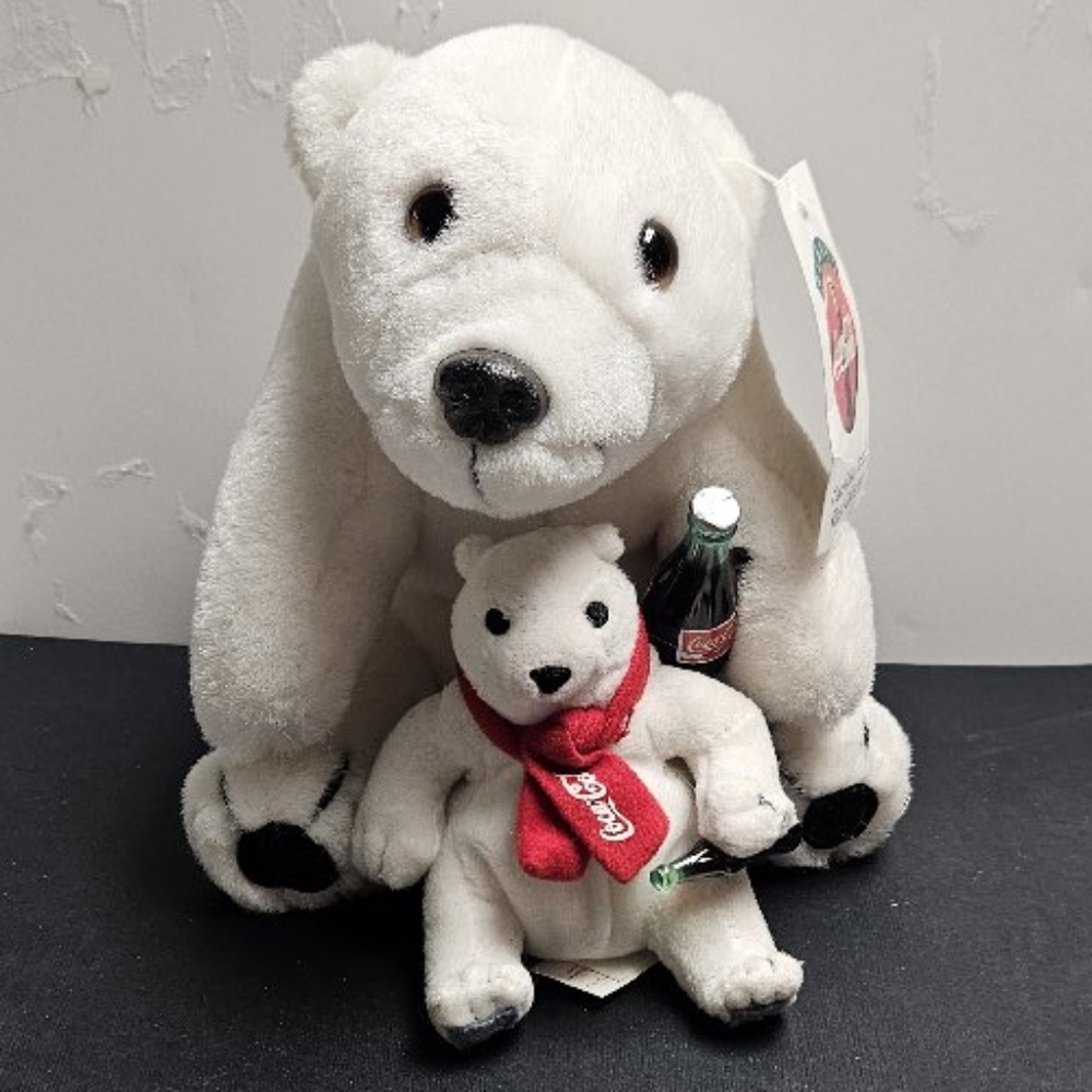 Coca-Cola Polar Bears Plush
